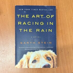 The Art of Racing in the Rain by Garth Stein - Blue Cover